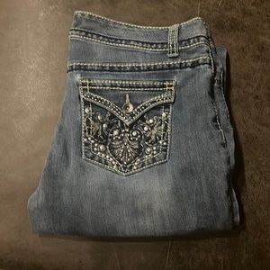 Bling 9 west jeans. Smoke free pet friendly home